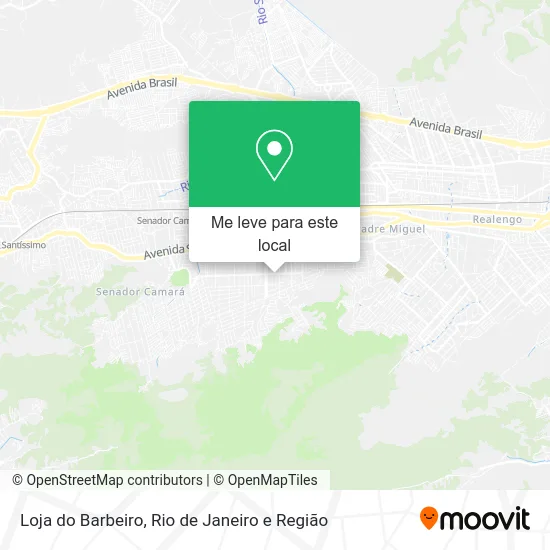 Loja do Barbeiro mapa