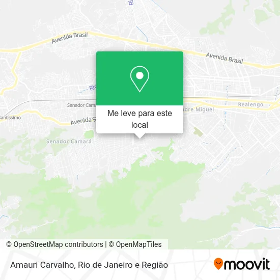Amauri Carvalho mapa