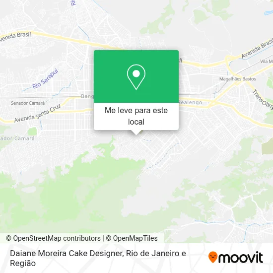 Daiane Moreira Cake Designer mapa