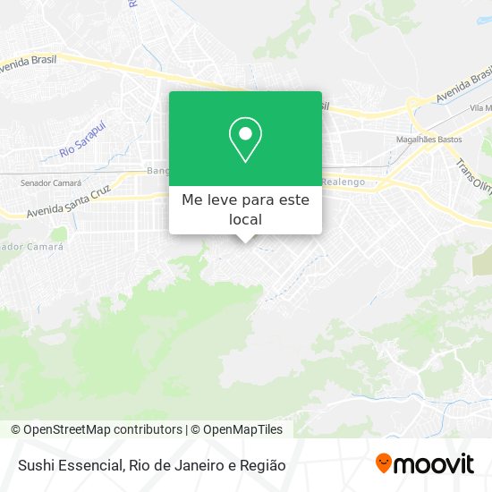 Sushi Essencial mapa