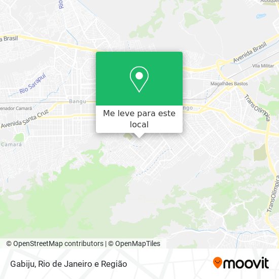 Gabiju mapa