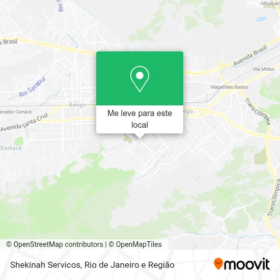 Shekinah Servicos mapa