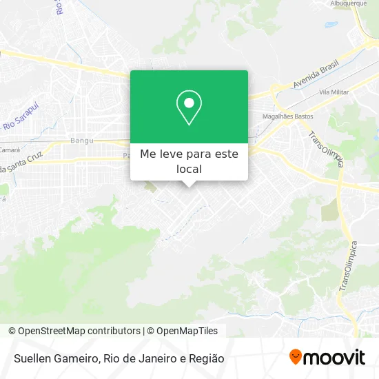 Suellen Gameiro mapa