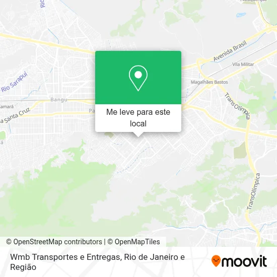 Wmb Transportes e Entregas mapa