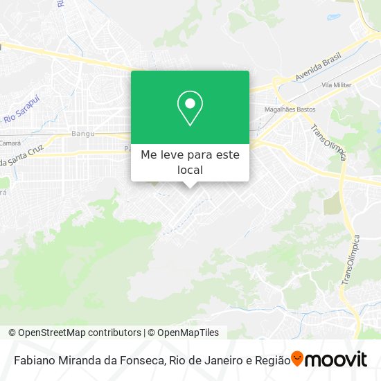 Fabiano Miranda da Fonseca mapa