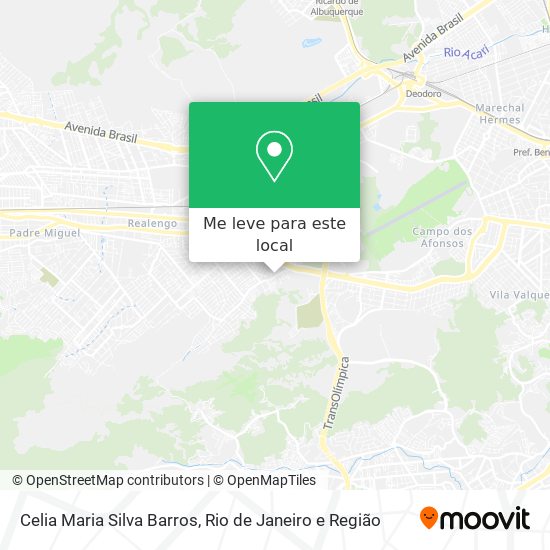 Celia Maria Silva Barros mapa