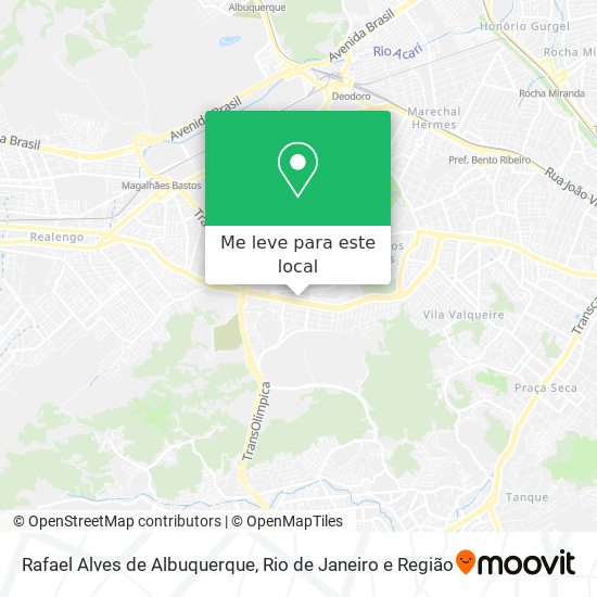 Rafael Alves de Albuquerque mapa