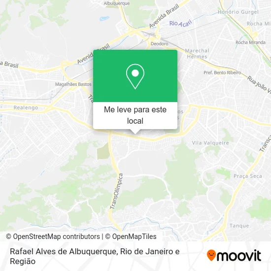 Rafael Alves de Albuquerque mapa