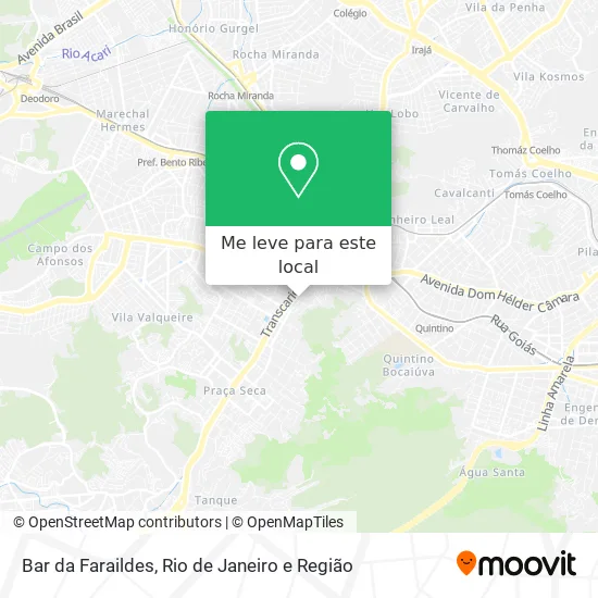 Bar da Faraildes mapa