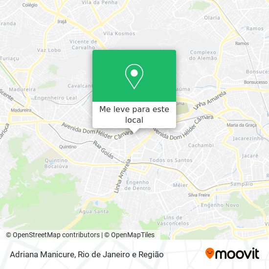 Adriana Manicure mapa