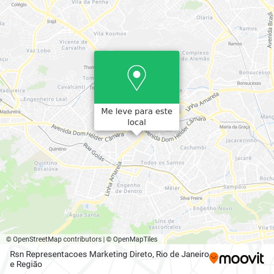 Rsn Representacoes Marketing Direto mapa