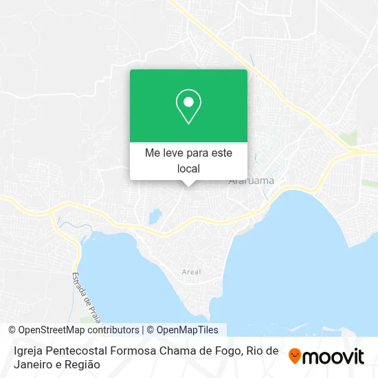 Igreja Pentecostal Formosa Chama de Fogo mapa