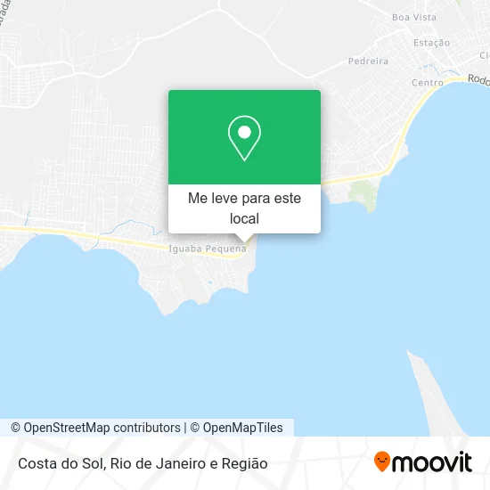 Costa do Sol mapa