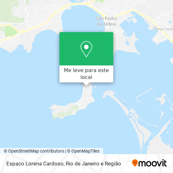 Espaco Lorena Cardoso mapa