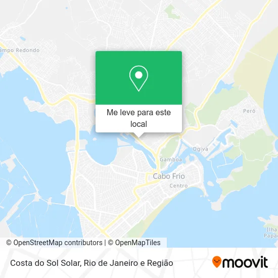 Costa do Sol Solar mapa