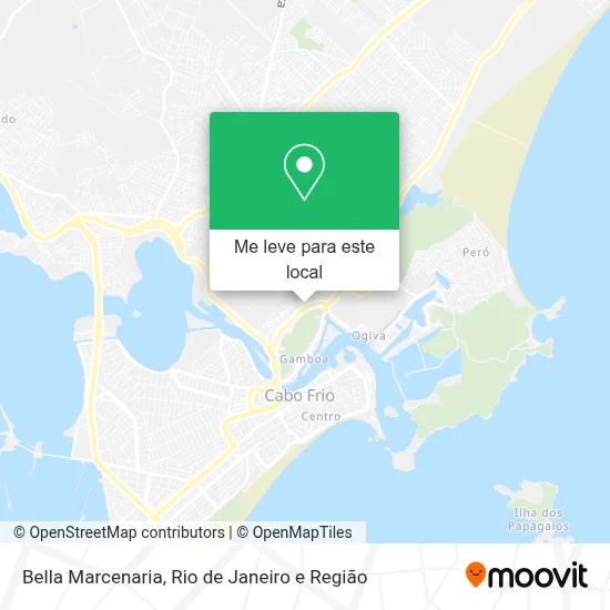 Bella Marcenaria mapa