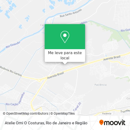 Atelie Omi O Costuras mapa