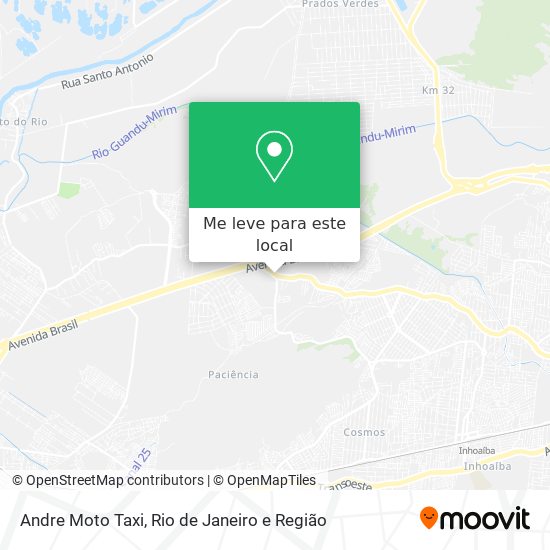 Andre Moto Taxi mapa