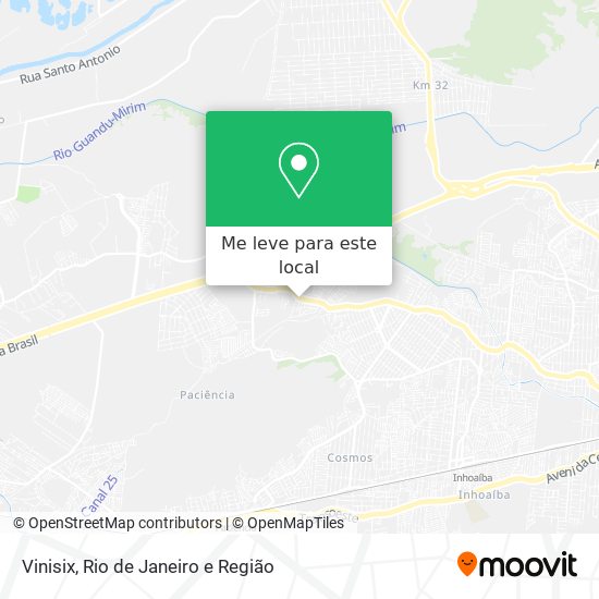 Vinisix mapa