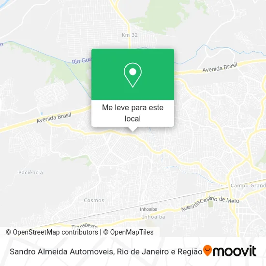 Sandro Almeida Automoveis mapa