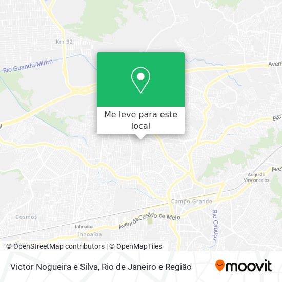 Victor Nogueira e Silva mapa