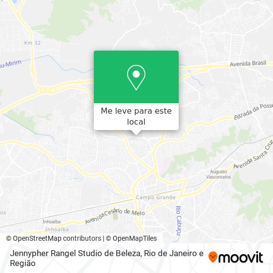 Jennypher Rangel Studio de Beleza mapa