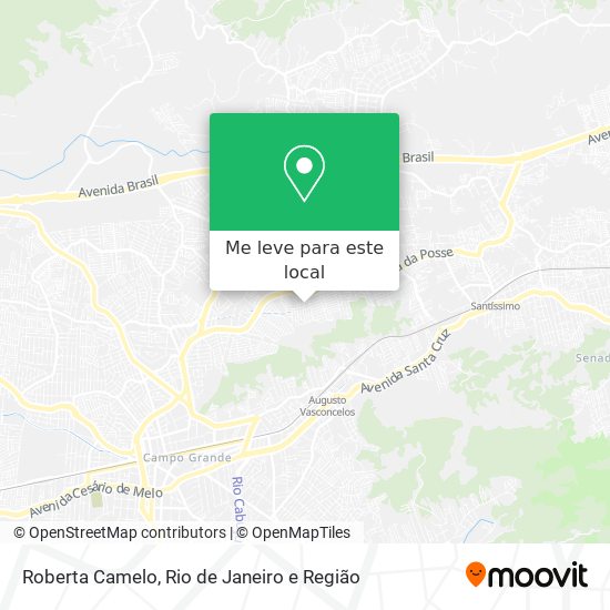 Roberta Camelo mapa