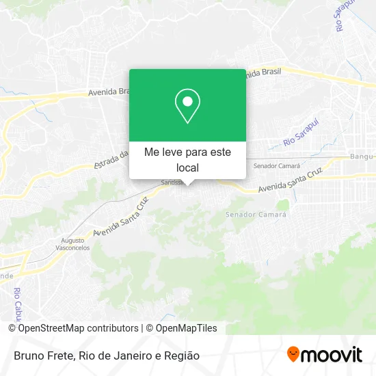 Bruno Frete mapa