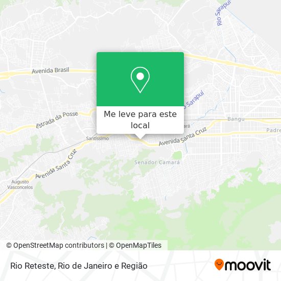 Rio Reteste mapa