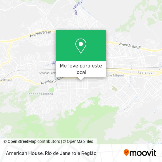 American House mapa