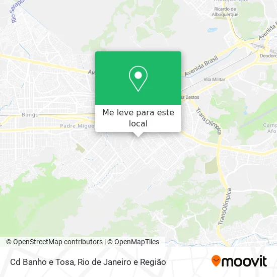 Cd Banho e Tosa mapa