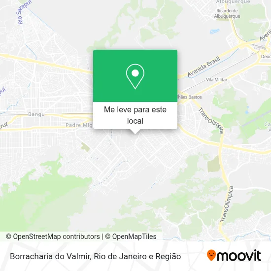 Borracharia do Valmir mapa