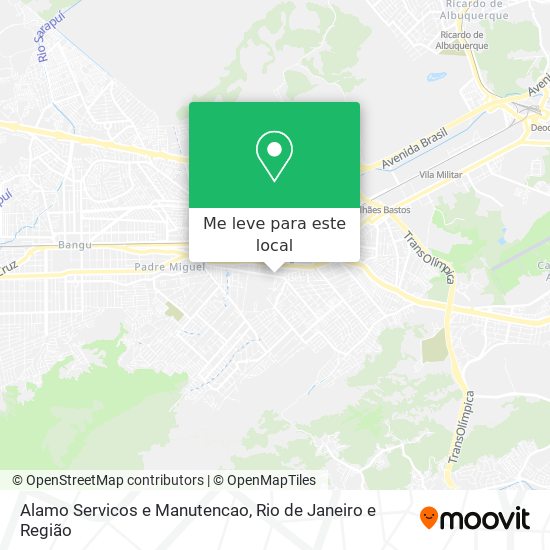 Alamo Servicos e Manutencao mapa