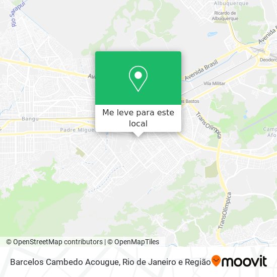 Barcelos Cambedo Acougue mapa