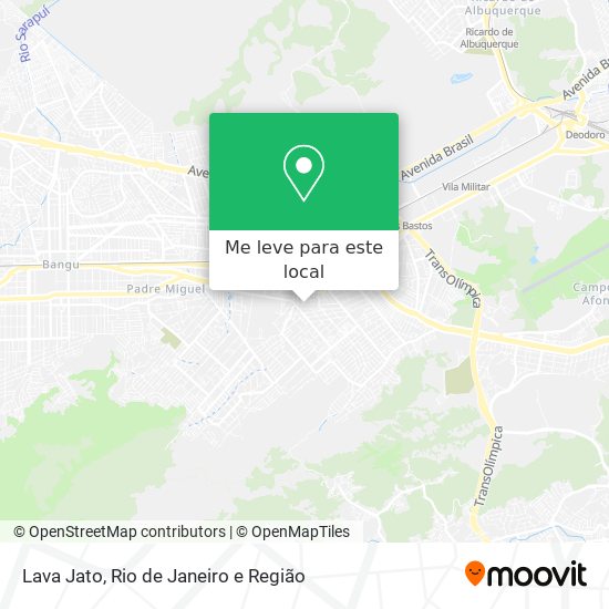 Lava Jato mapa