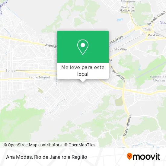 Ana Modas mapa
