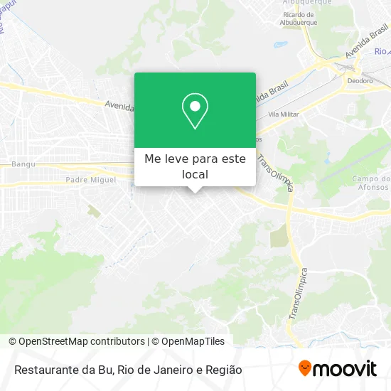 Restaurante da Bu mapa