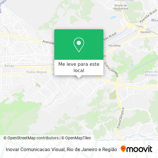 Inovar Comunicacao Visual mapa