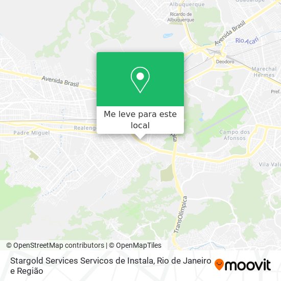 Stargold Services Servicos de Instala mapa