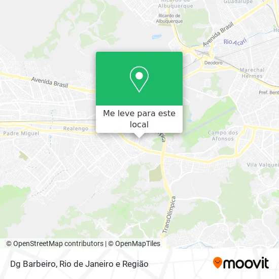 Dg Barbeiro mapa