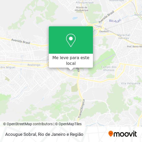 Acougue Sobral mapa