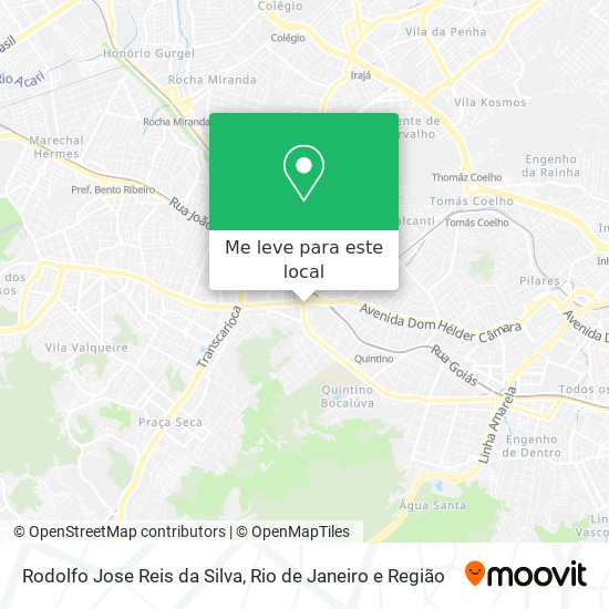 Rodolfo Jose Reis da Silva mapa