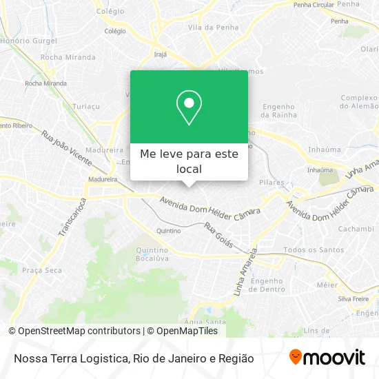 Nossa Terra Logistica mapa