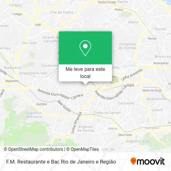 F.M. Restaurante e Bar mapa