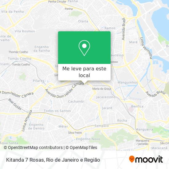 Kitanda 7 Rosas mapa