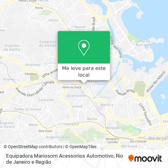 Equipadora Mariosom Acessorios Automotivo mapa