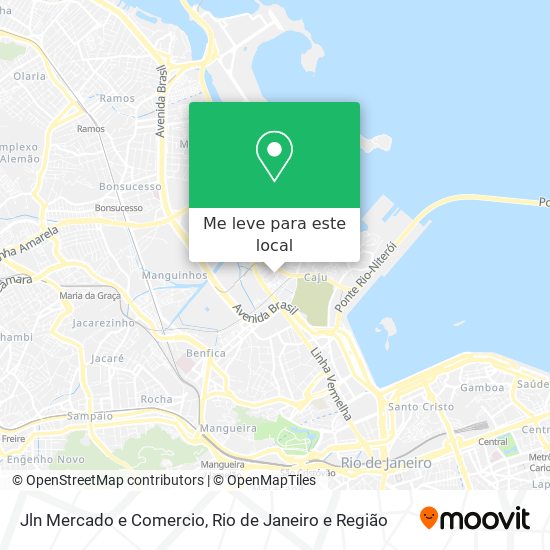 Jln Mercado e Comercio mapa