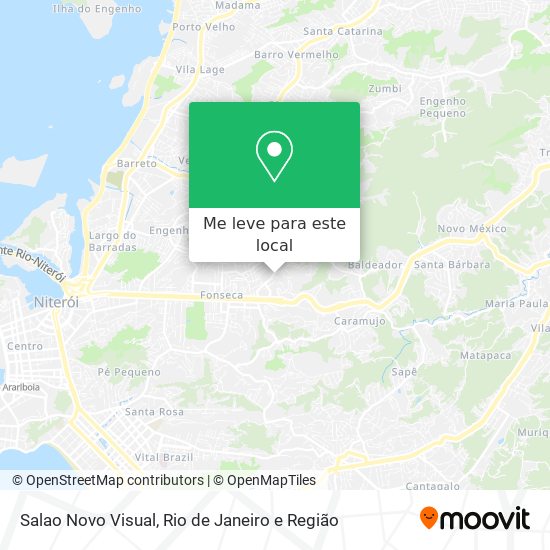Salao Novo Visual mapa