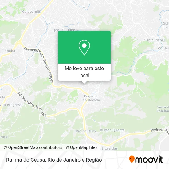 Rainha do Ceasa mapa