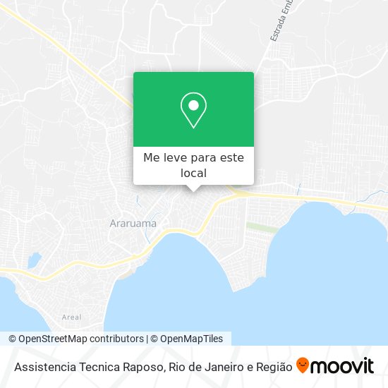 Assistencia Tecnica Raposo mapa